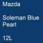 Preview: Mazda, Soleman Blue Pearl, 12L.